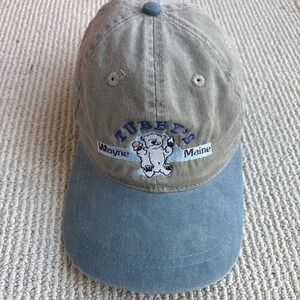 Tubby's Wayne Maine Ice Cream Cotton Strapback Baseball Hat Cap Adjustable